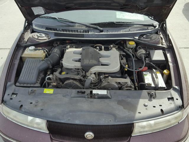 2C3HC56F9TH200138 - 1996 CHRYSLER LHS MAROON photo 7