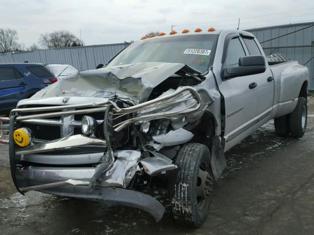 3D3MU48603G781292 - 2003 DODGE RAM 3500 S SILVER photo 2