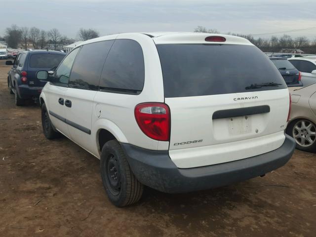 1D4GP21R57B205043 - 2007 DODGE CARAVAN C/ WHITE photo 3