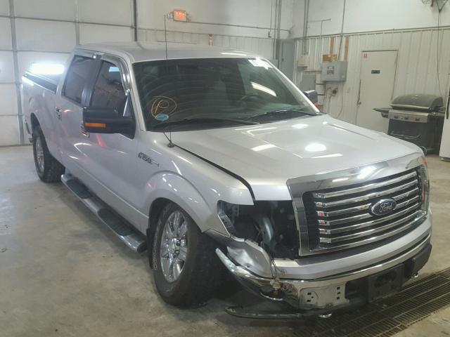 1FTFW1EV3AFA56239 - 2010 FORD F150 SUPER SILVER photo 1