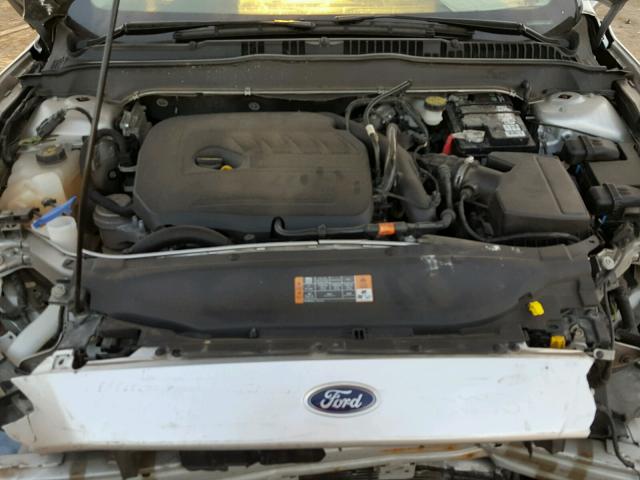 3FA6P0HD5FR130996 - 2015 FORD FUSION SE SILVER photo 7