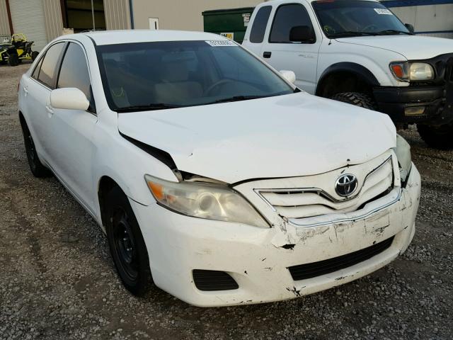 4T1BF3EK2AU577217 - 2010 TOYOTA CAMRY BASE WHITE photo 1