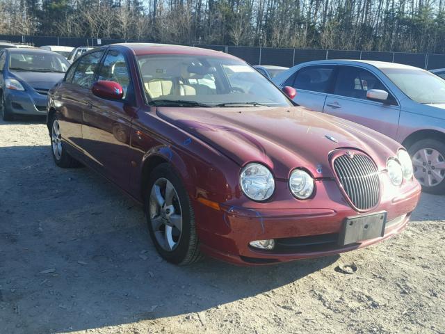 SAJEA03U33HM50119 - 2003 JAGUAR S-TYPE SPO RED photo 1