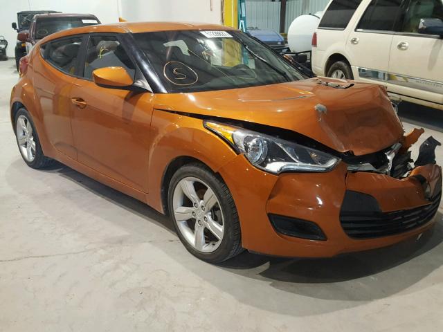 KMHTC6AD1FU236176 - 2015 HYUNDAI VELOSTER B ORANGE photo 1