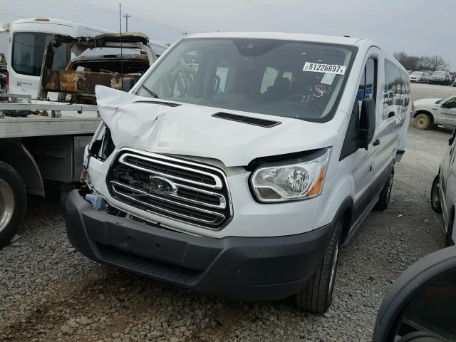 1FBZX2ZM7GKB44622 - 2016 FORD TRANSIT T- WHITE photo 2