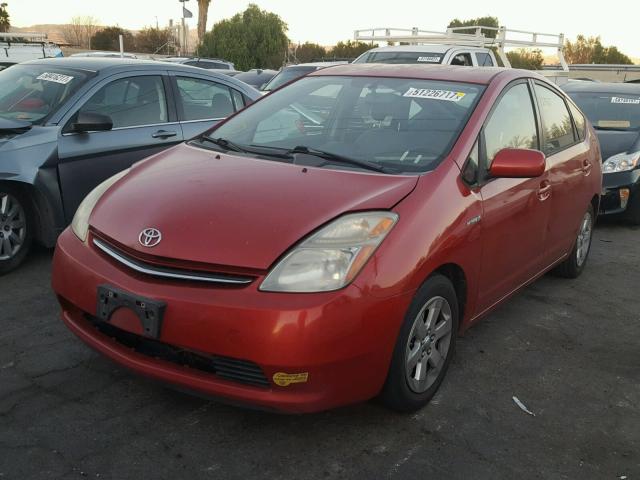 JTDKB20U067536738 - 2006 TOYOTA PRIUS RED photo 2