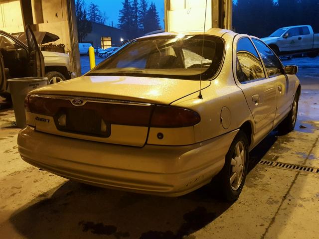 1FAFP6639XK221286 - 1999 FORD CONTOUR SE GOLD photo 4