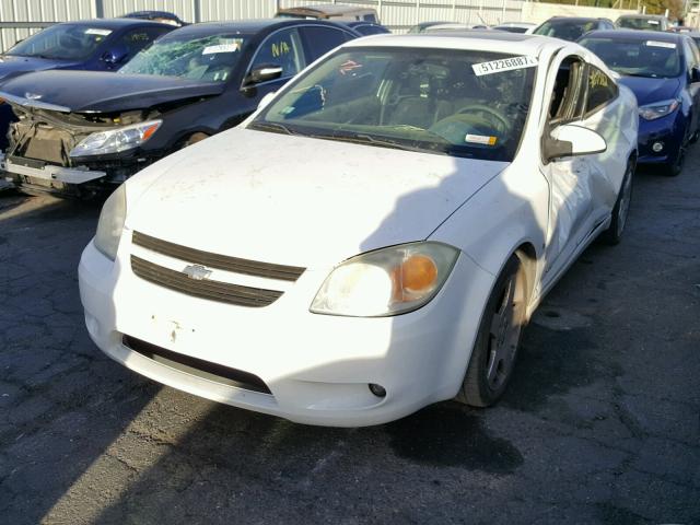 1G1AM15B067787744 - 2006 CHEVROLET COBALT SS WHITE photo 2