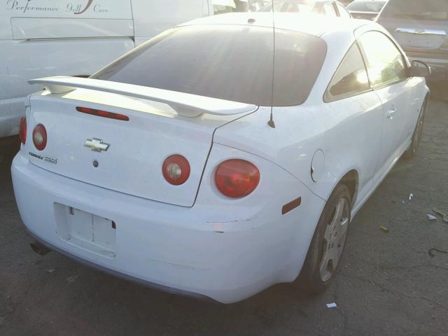 1G1AM15B067787744 - 2006 CHEVROLET COBALT SS WHITE photo 4