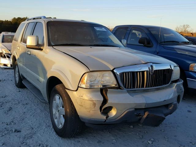 5LMEU78H33ZJ08974 - 2003 LINCOLN AVIATOR BEIGE photo 1