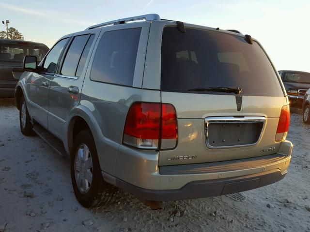 5LMEU78H33ZJ08974 - 2003 LINCOLN AVIATOR BEIGE photo 3