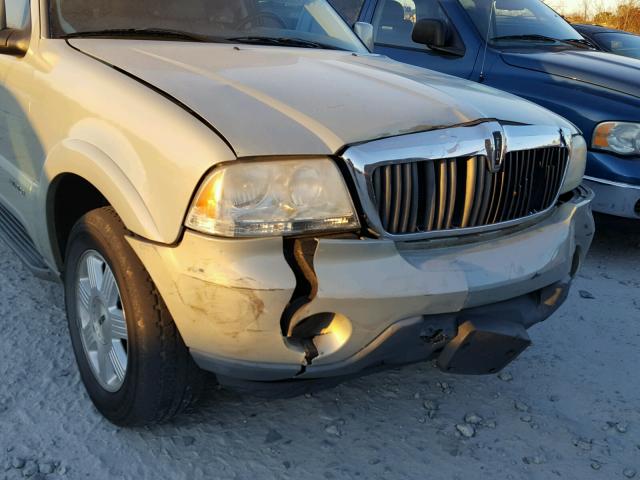 5LMEU78H33ZJ08974 - 2003 LINCOLN AVIATOR 米色 照片 9