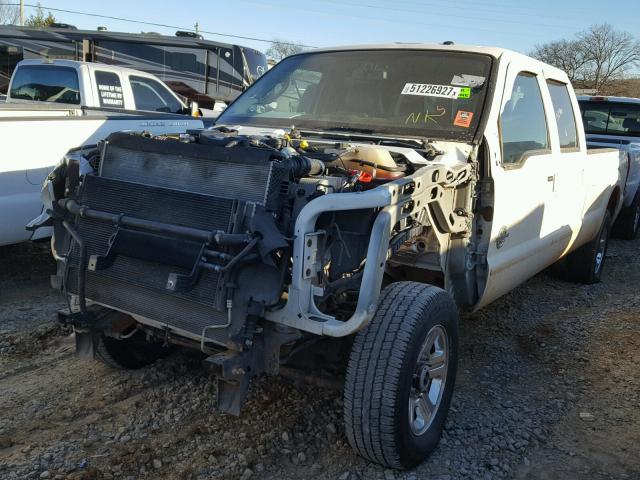 1FT8W3BT4FEA61714 - 2015 FORD F350 SUPER WHITE photo 2