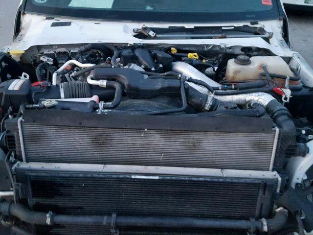 1FT8W3BT4FEA61714 - 2015 FORD F350 SUPER WHITE photo 7