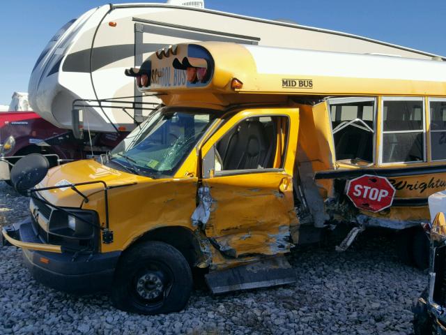 1GBJG31U861237359 - 2006 CHEVROLET EXPRESS G3 YELLOW photo 10