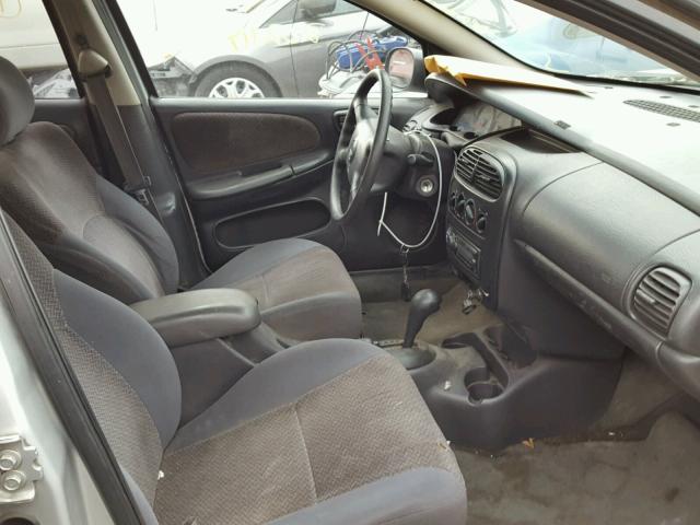 1P3ES46C1YD657886 - 2000 PLYMOUTH NEON BASE 银色 照片 5