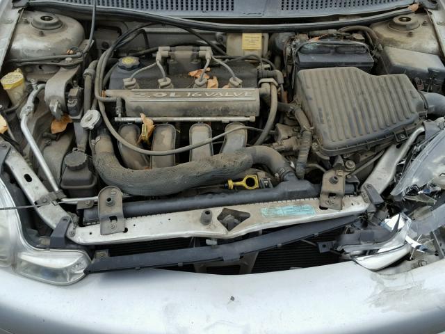 1P3ES46C1YD657886 - 2000 PLYMOUTH NEON BASE 银色 照片 7