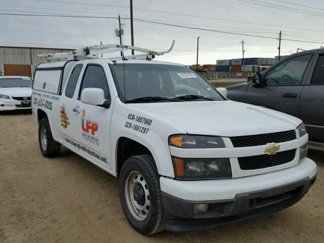 1GCESBF93C8151714 - 2012 CHEVROLET COLORADO WHITE photo 1