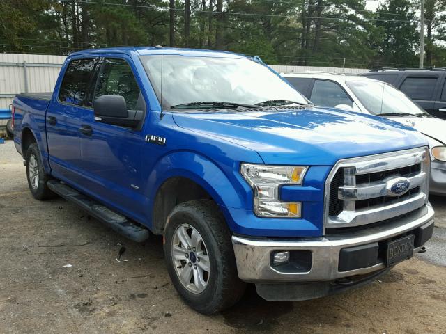 1FTEW1EP4GKE98475 - 2016 FORD F150 SUPER BLUE photo 1
