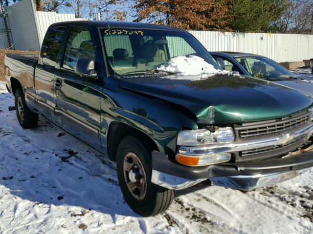 2GCEC19W911197542 - 2001 CHEVROLET SILVERADO GREEN photo 1