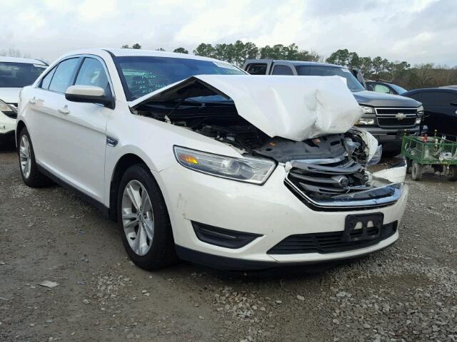 1FAHP2E83DG161843 - 2013 FORD TAURUS SEL WHITE photo 1