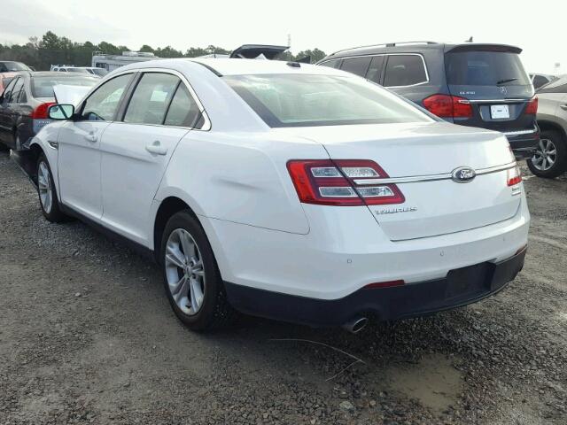 1FAHP2E83DG161843 - 2013 FORD TAURUS SEL WHITE photo 3