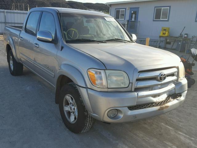 5TBET34155S481331 - 2005 TOYOTA TUNDRA DOU SILVER photo 1