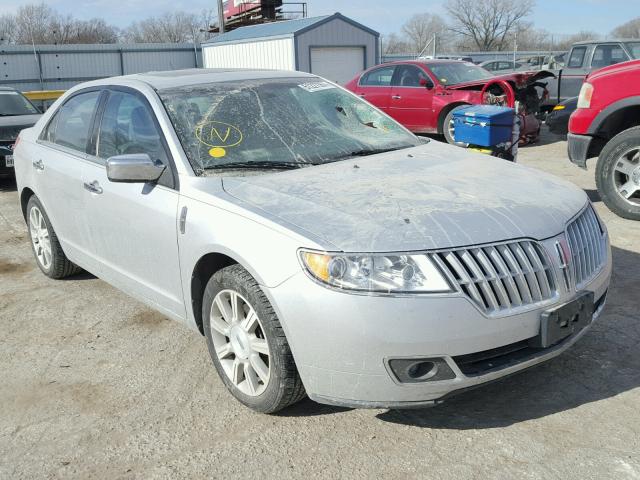 3LNHL2GC2AR750874 - 2010 LINCOLN MKZ SILVER photo 1