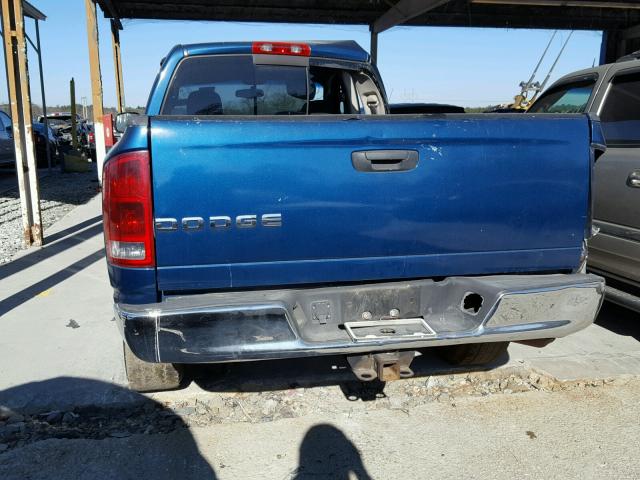 3D7HA18N72G174268 - 2002 DODGE RAM 1500 BLUE photo 3