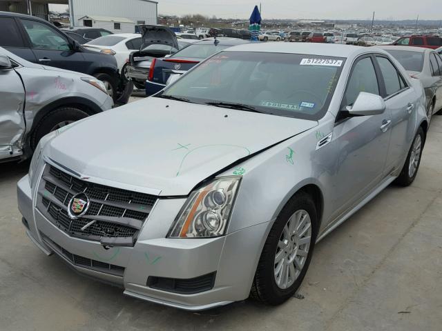 1G6DA5EG1A0128379 - 2010 CADILLAC CTS SILVER photo 2