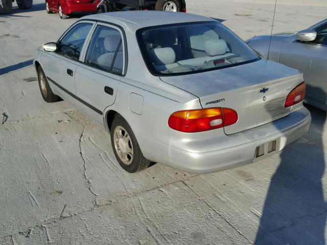 1Y1SK52872Z422859 - 2002 CHEVROLET GEO PRIZM 银色 照片 3