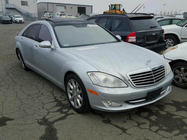 WDDNG71X37A065876 - 2007 MERCEDES-BENZ S 550 SILVER photo 1