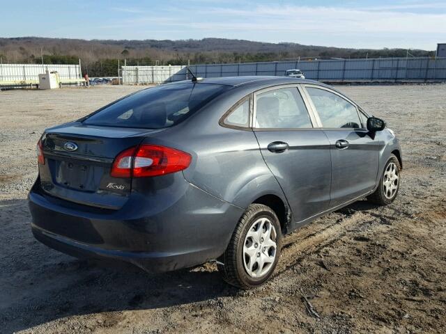 3FADP4AJ5BM238704 - 2011 FORD FIESTA S GRAY photo 4