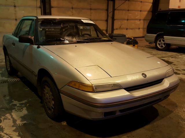 6MPCT01Z1M8605372 - 1991 MERCURY CAPRI SILVER photo 1