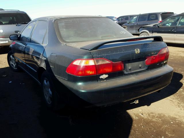 1HGCG1650WA046658 - 1998 HONDA ACCORD EX GREEN photo 3