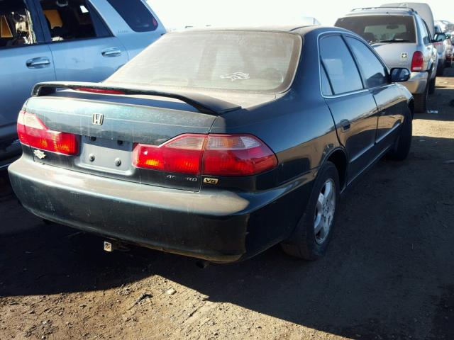 1HGCG1650WA046658 - 1998 HONDA ACCORD EX GREEN photo 4