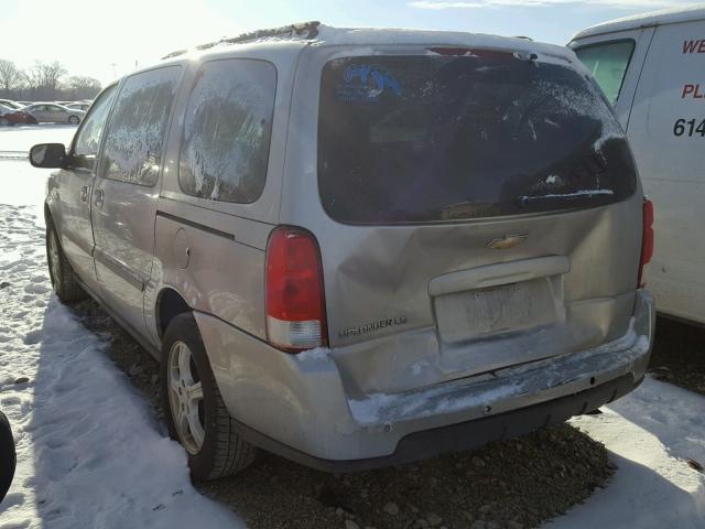1GNDV23L25D287188 - 2005 CHEVROLET UPLANDER L 银色 照片 3