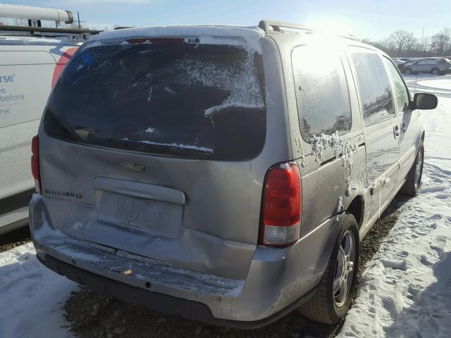 1GNDV23L25D287188 - 2005 CHEVROLET UPLANDER L 银色 照片 4