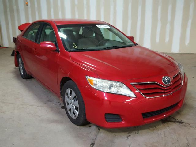 4T1BF3EK2AU525022 - 2010 TOYOTA CAMRY BASE RED photo 1