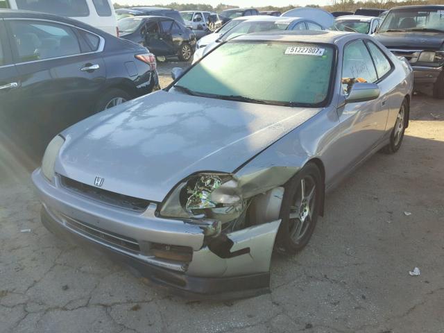 JHMBB61471C000146 - 2001 HONDA PRELUDE SILVER photo 2