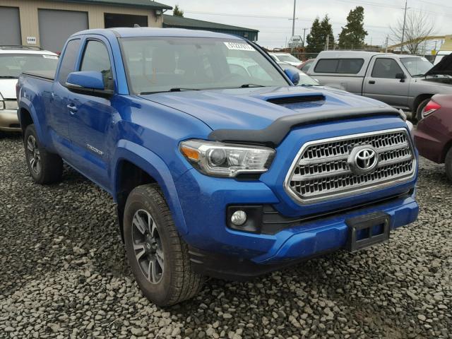 5TFSZ5AN1GX005909 - 2016 TOYOTA TACOMA ACC BLUE photo 1