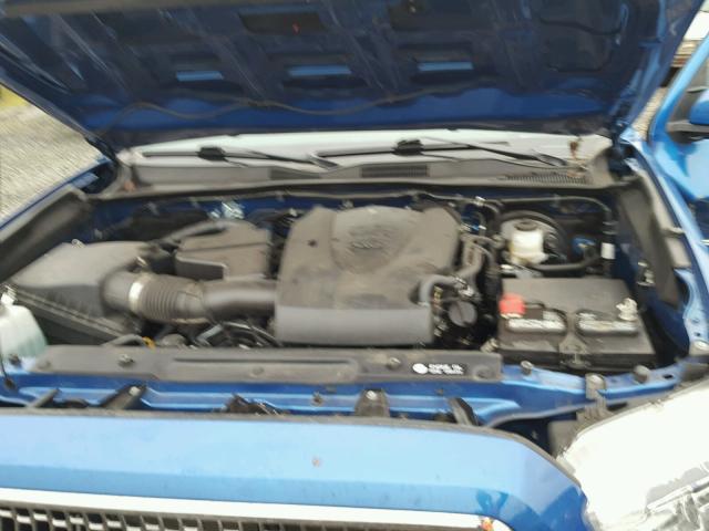 5TFSZ5AN1GX005909 - 2016 TOYOTA TACOMA ACC BLUE photo 7