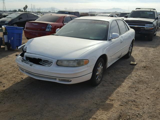 2G4WB52K141175492 - 2004 BUICK REGAL LS WHITE photo 2