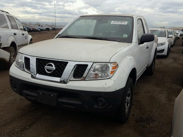 1N6BD0CT6HN735225 - 2017 NISSAN FRONTIER S WHITE photo 2