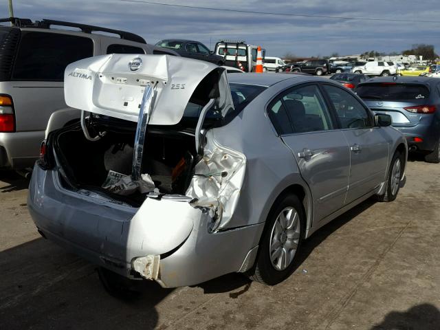 1N4AL2AP8CC210146 - 2012 NISSAN ALTIMA BAS SILVER photo 4