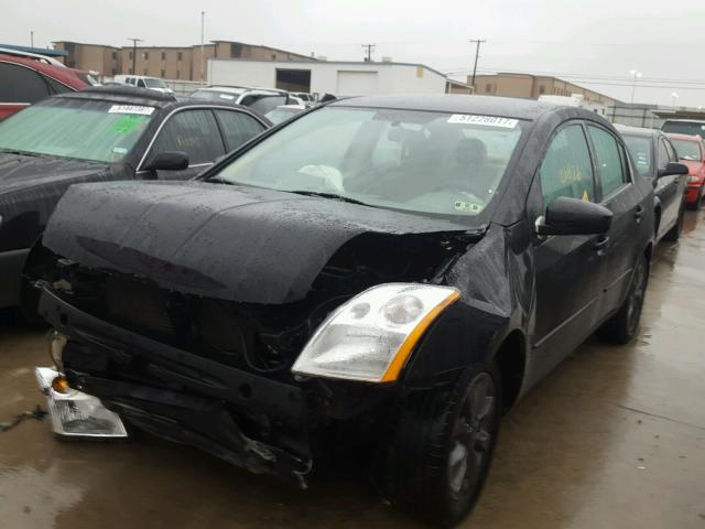 3N1AB61E27L683508 - 2007 NISSAN SENTRA 2.0 BLACK photo 2