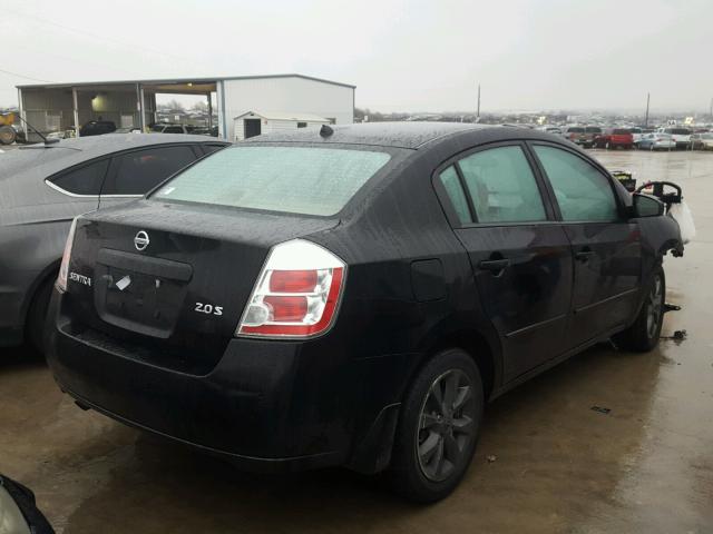 3N1AB61E27L683508 - 2007 NISSAN SENTRA 2.0 BLACK photo 4