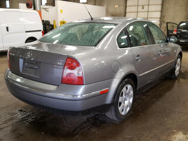 WVWTH63B63P267001 - 2003 VOLKSWAGEN PASSAT GLX 灰色 照片 4