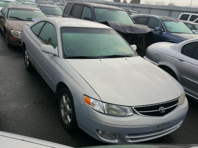 2T1CF22P91C439755 - 2001 TOYOTA CAMRY SOLA SILVER photo 1