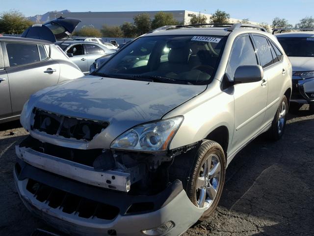 JTJGA31U240032188 - 2004 LEXUS RX 330 SILVER photo 2